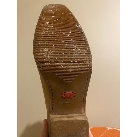 Durango woven leather mens cowboy western boots size 10 D * main image 3
